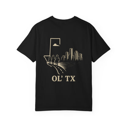 Cowboy City Skyline Heavyweight Tee