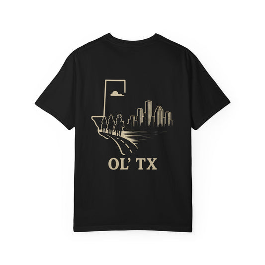 Cowboy City Skyline Heavyweight Tee